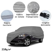 Telo copriauto compatibile con SUV PVC Cotton 210g/m2
