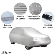Telo copriauto compatibile con SUV PE Cotton135g/m2