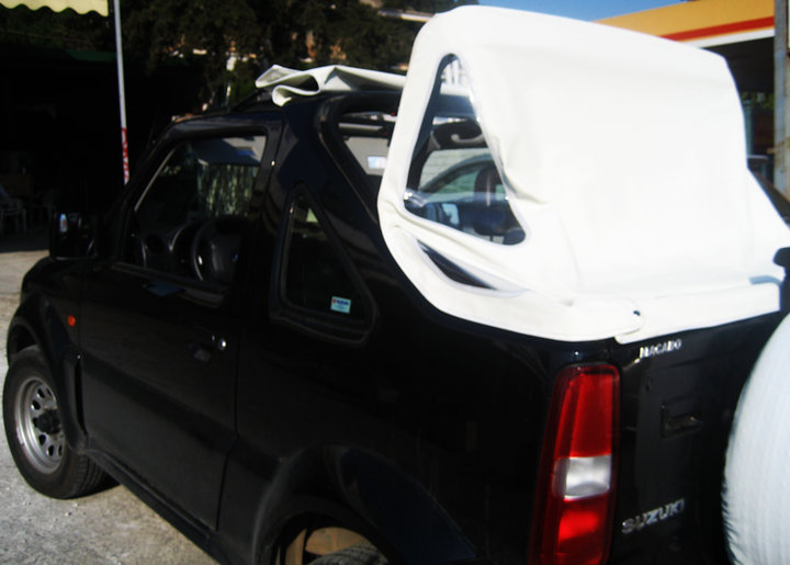 Suzuki jimny softtop bianco