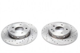 ta technix dischi freno forati Mercedes
