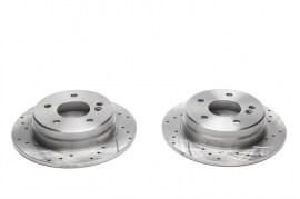 ta technix dischi freno forati Mercedes