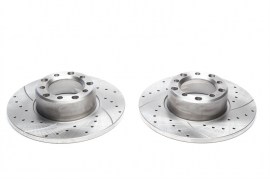 ta technix dischi freno forati Mercedes