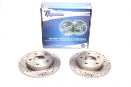 ta technix dischi freno forati Mazda