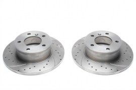 ta technix dischi freno forati Mercedes