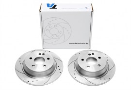 ta technix dischi freno forati Mercedes