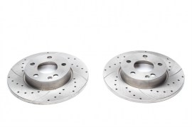 ta technix dischi freno forati Mercedes