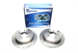 Dischi forati ta technix Peugeot