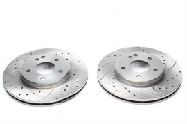 ta technix dischi freno forati Mercedes