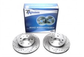 ta technix dischi freno forati Mazda