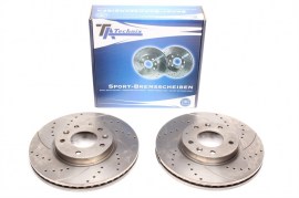 ta technix dischi freno forati Mazda