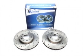 ta technix dischi freno forati Volvo