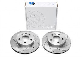 ta technix dischi freno forati Mercedes