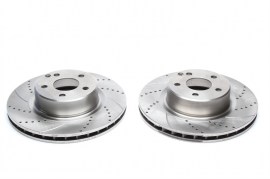 ta technix dischi freno forati Mercedes