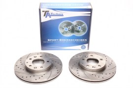ta technix dischi freno forati Mazda